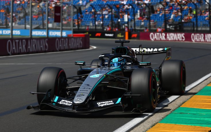 Ръсел с огромен аванс, тежка катастрофа преди квалификацията в Мелбърн