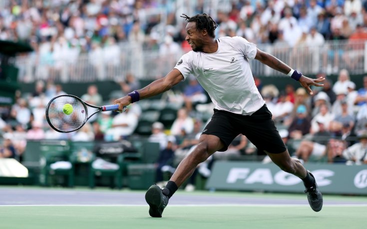 Гаел Монфис изигра последния си мач в Индиън Уелс