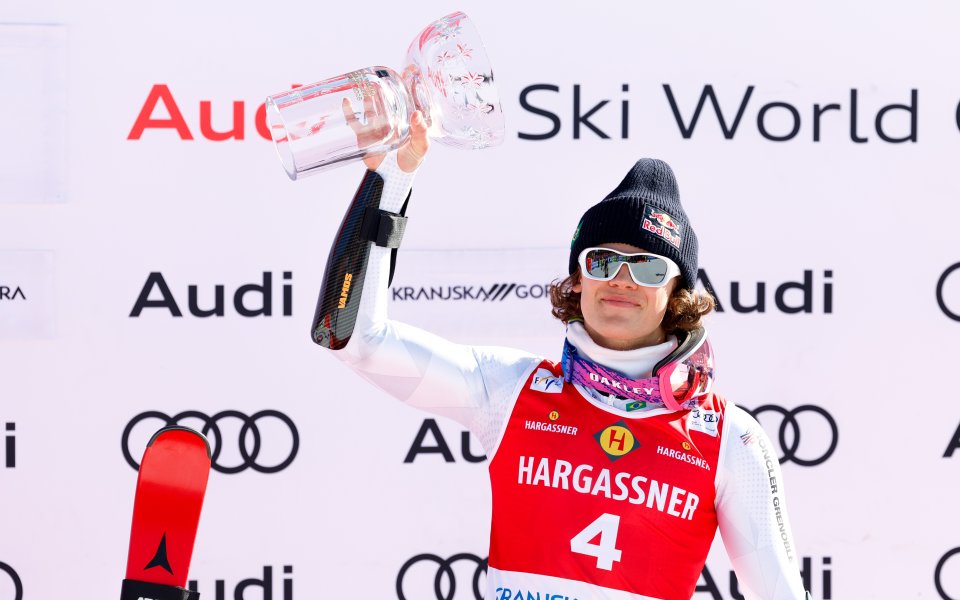 Олимпийският шампион с нов голям триумф на гигантския слалом в Кранска гора