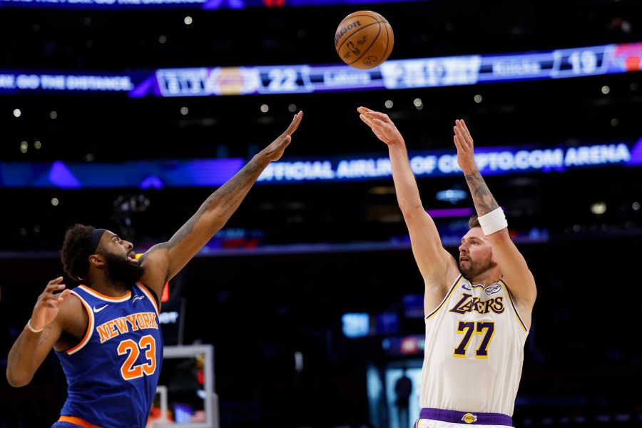 Лос Анджелис Лейкърс Ню Йорк Никс1