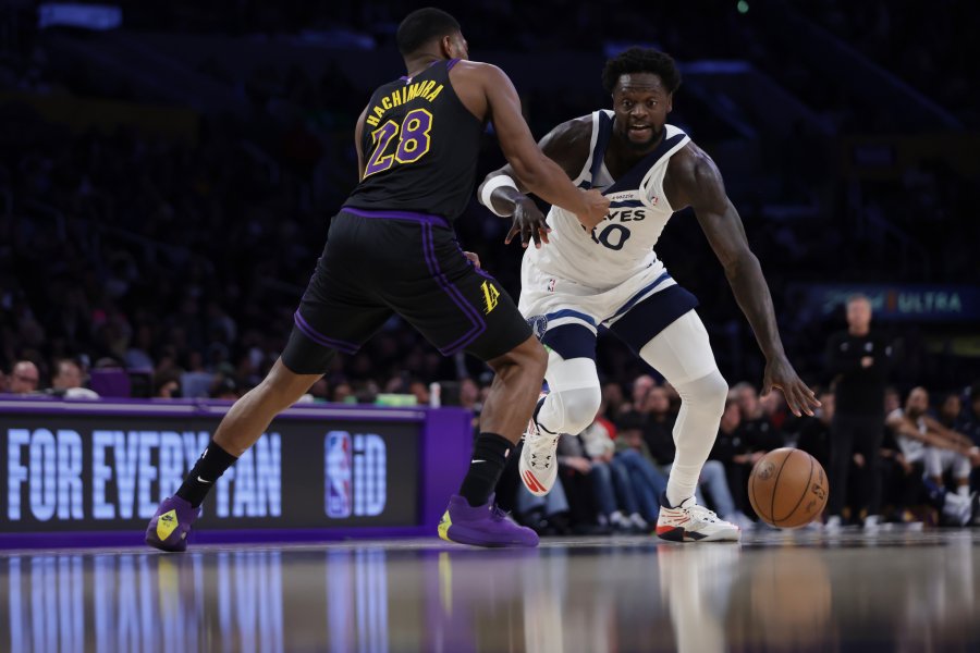 Лос Анджелис Лейкърс Минесота Тимбъруулвс1