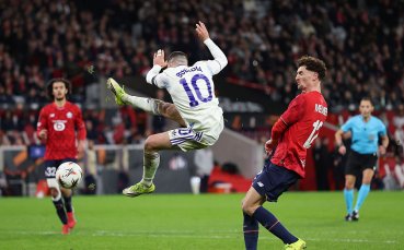 Астън Вила с минимална победа над Лил в Лига Европа