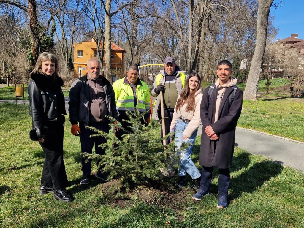 Втори живот за коледната украса на Карнобат
