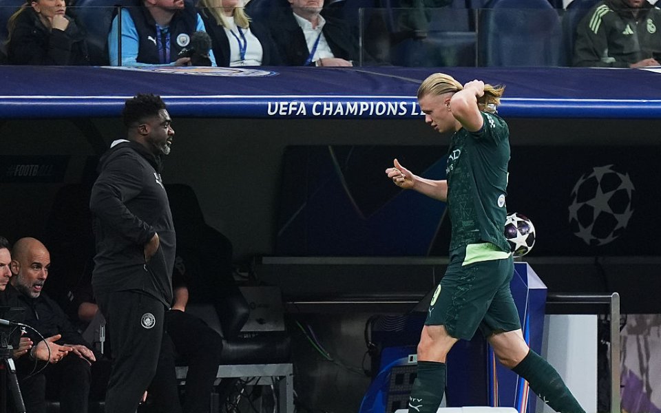 Отчаяние в съблекалнята на Ман Сити след разгрома от Реал