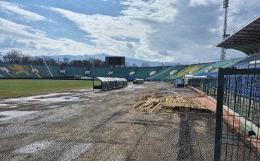 Започна обновяването на лекоатлетическата писта на Националния стадион