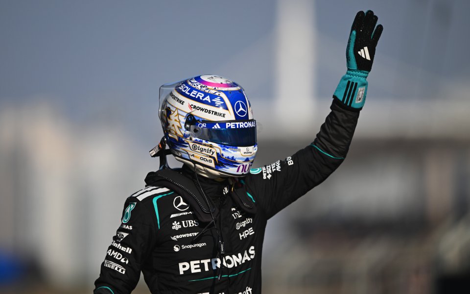 Джордж Ръсел спечели квалификацията за спринта в Китай