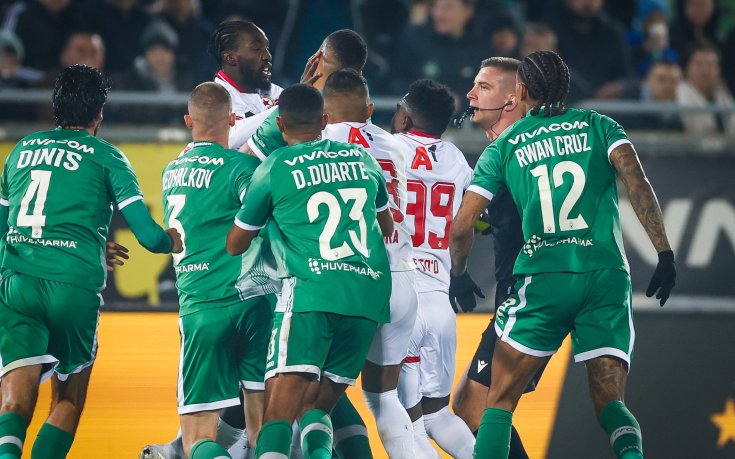 Напрежението ескалира: груб фал доведе до масово меле в Разград (видео + снимки)