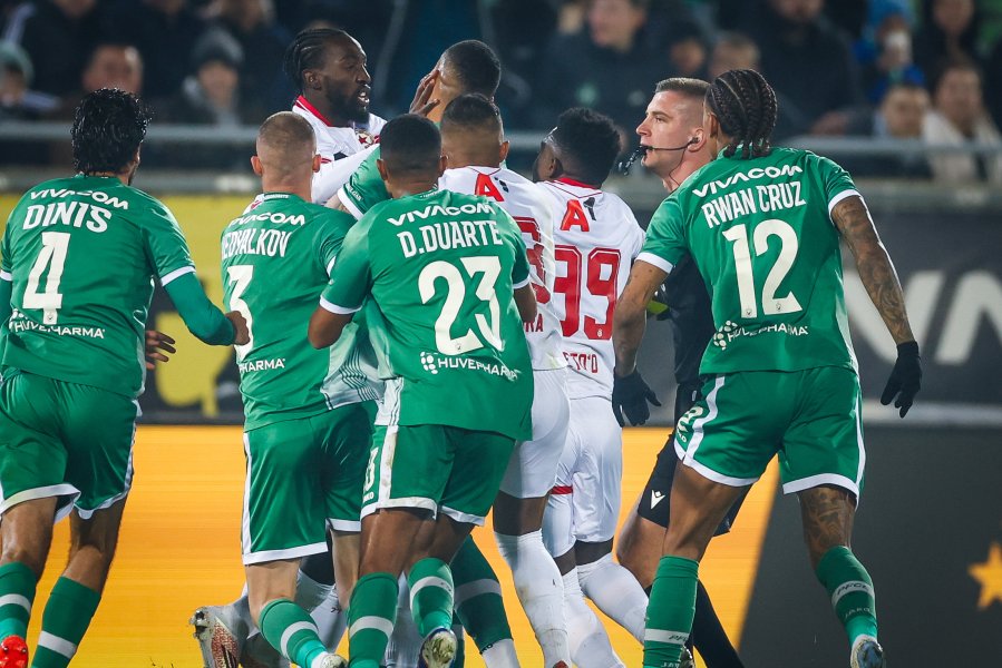 Масово спречкване между играчите на Лудогорец и ЦСКА1