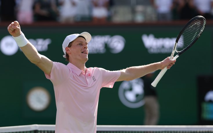 Синер съкруши Медведев в инфарктен финал и вдигна титлата в Индиън Уелс