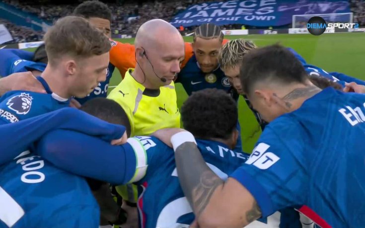 Защо съдията остана в ритуалния кръг на Челси? Обяснението...