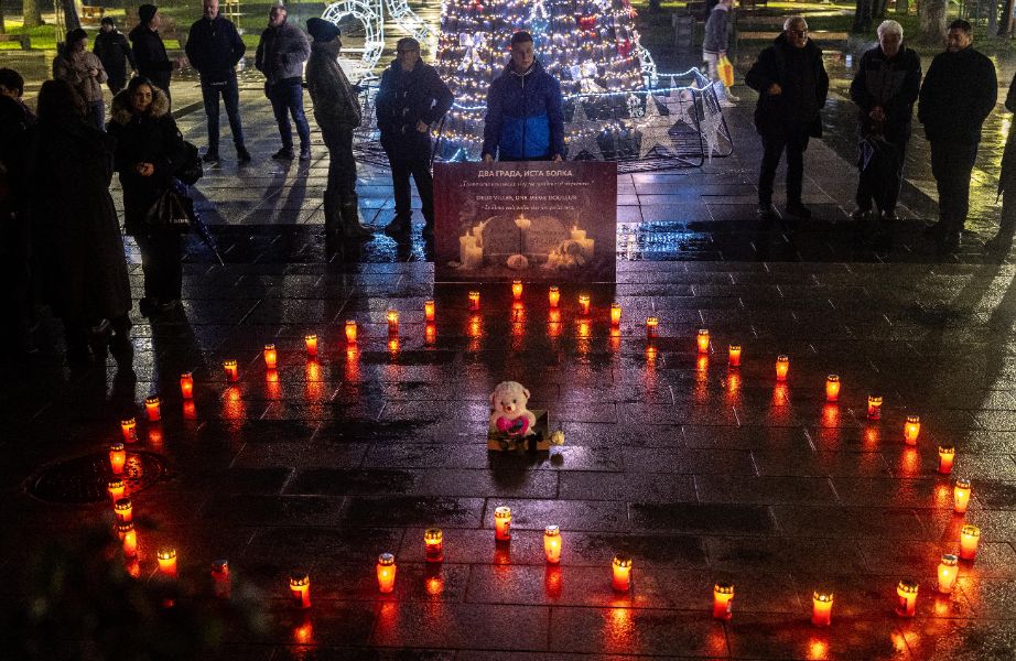 <p>Година след трагедията в дискотека "Пулс" в Кочани.</p>