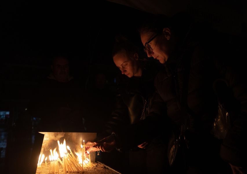 <p>Година след трагедията в дискотека "Пулс" в Кочани.</p>