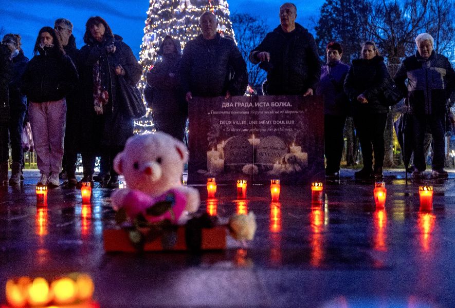 <p>Година след трагедията в дискотека "Пулс" в Кочани.</p>