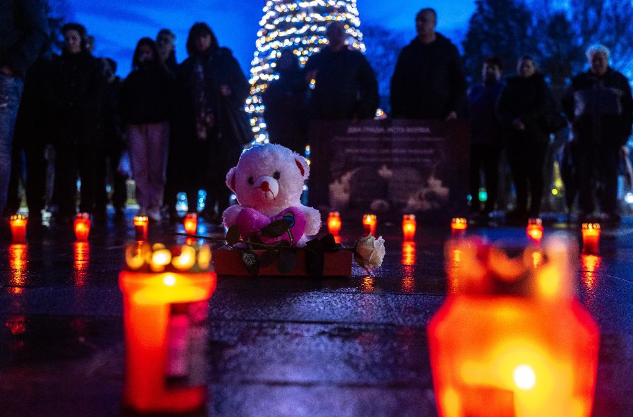 <p>Година след трагедията в дискотека "Пулс" в Кочани.</p>