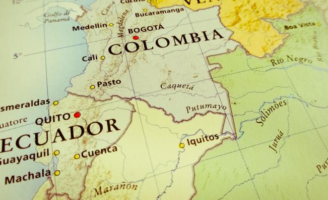 Колумбия и Еквадор се скараха за бомба