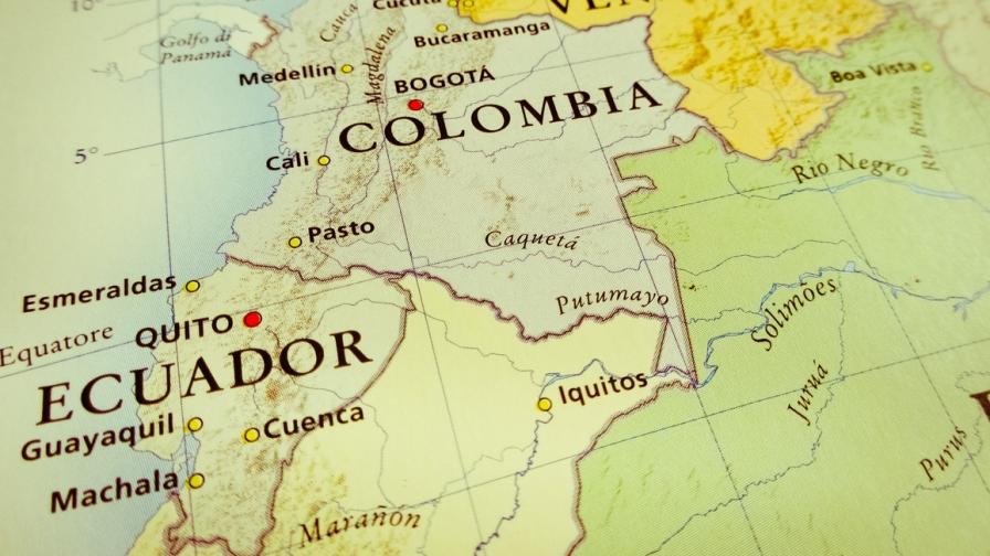 Колумбия и Еквадор се скараха за бомба