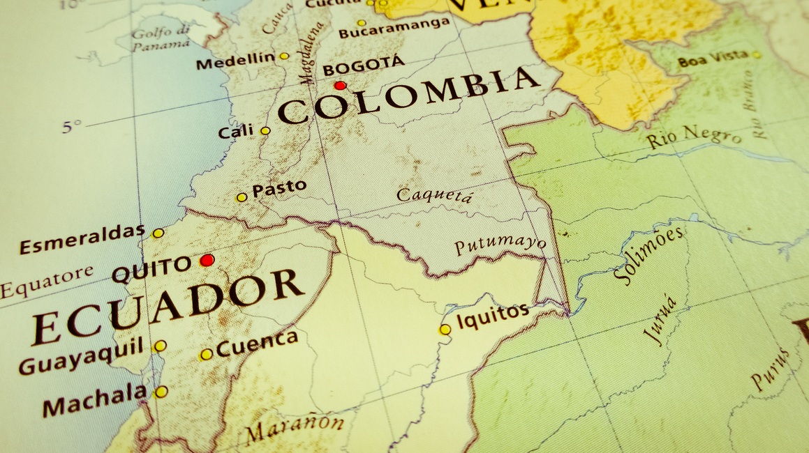 Колумбия и Еквадор се скараха за бомба