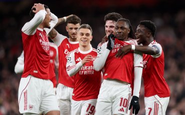 Категоричен Арсенал взе своето срещу Байер Леверкузен и е на четвъртфинал в ШЛ