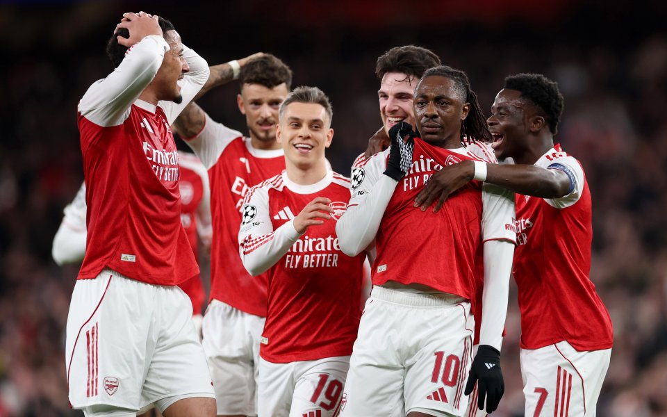 Категоричен Арсенал взе своето срещу Байер Леверкузен и е на четвъртфинал в ШЛ