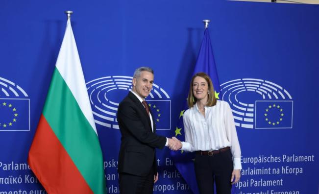 Гюров и Роберта Мецола обсъдиха икономиката на ЕС