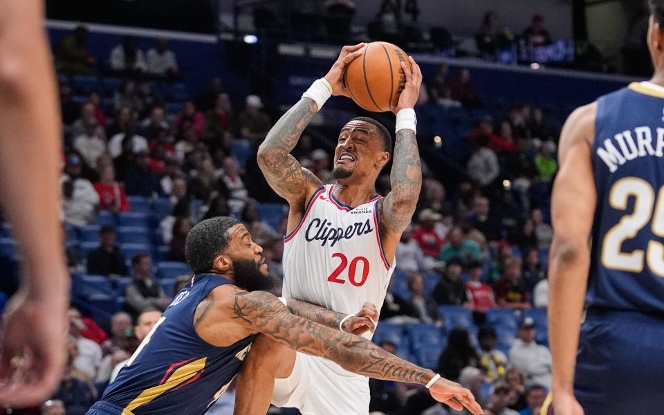 Ню Орлиънс Пеликанс - Лос Анджелис Клипърс 124:109 точки / НБА, редовен сезон, 19.03.2026 г.