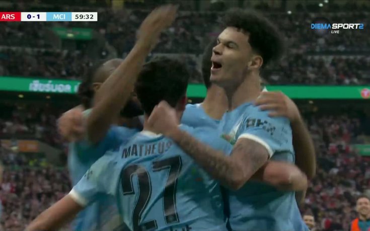 Ужасяваща грешка на Кепа - Манчестър Сити удари Арсенал във финала (видео)