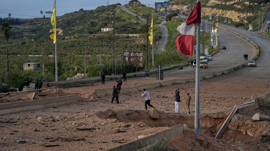 Израел нанесе въздушни удари по множество цели в Южен Ливан