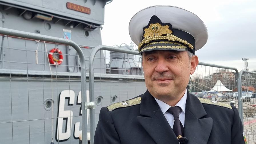 Българските Военноморски сили поемат командването на Противоминната група в Черно море