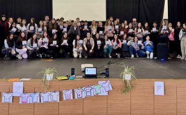 Над 80 седмокласници се включиха в открит урок на Фондация „Григор Димитров“ в София