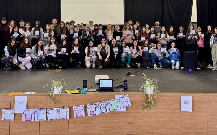 Над 80 седмокласници се включиха в открит урок на Фондация „Григор Димитров“ в София