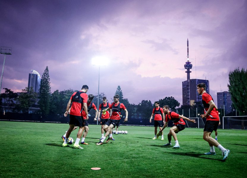 Тренировка на националите в Джакарта1