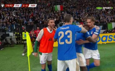 Мойс Кийн удвои преднината на Италия срещу Северна Ирландия