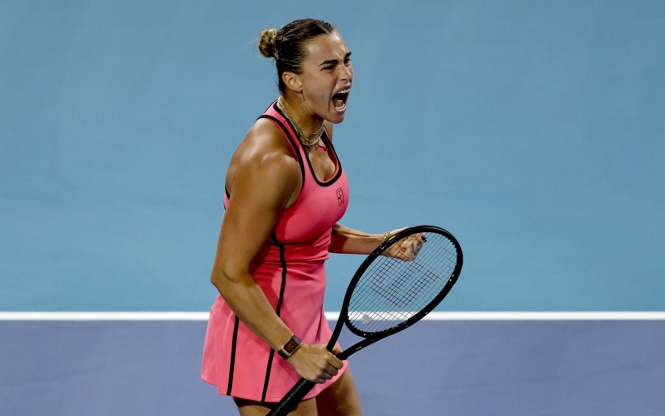 Пред погледа на Роналдо: Сабаленка отново повали Рибакина и е на финал в Маями