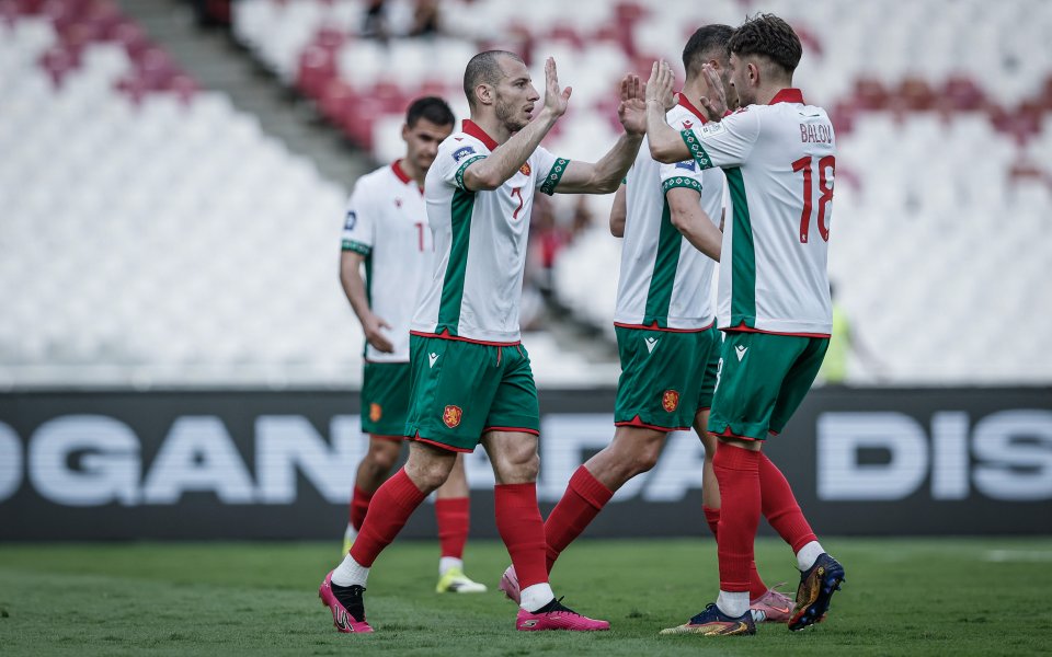 В мач за историята България вкара 10 гола