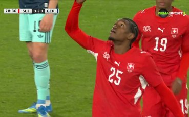 Страхотен гол на Жоел Монтейро донесе равенство на Швейцария
