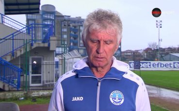 Иван Колев: Доволен съм от футболистите, особено в дефанзивен план