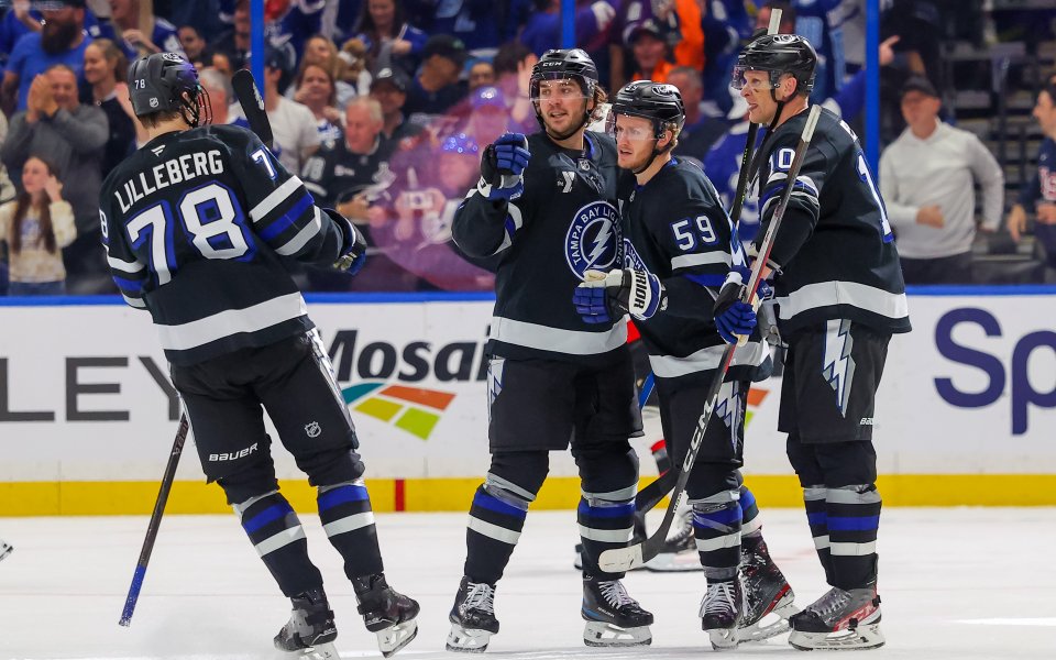 Тампа Бей оглави класирането в Източната конференция на НХЛ след успех над Нешвил