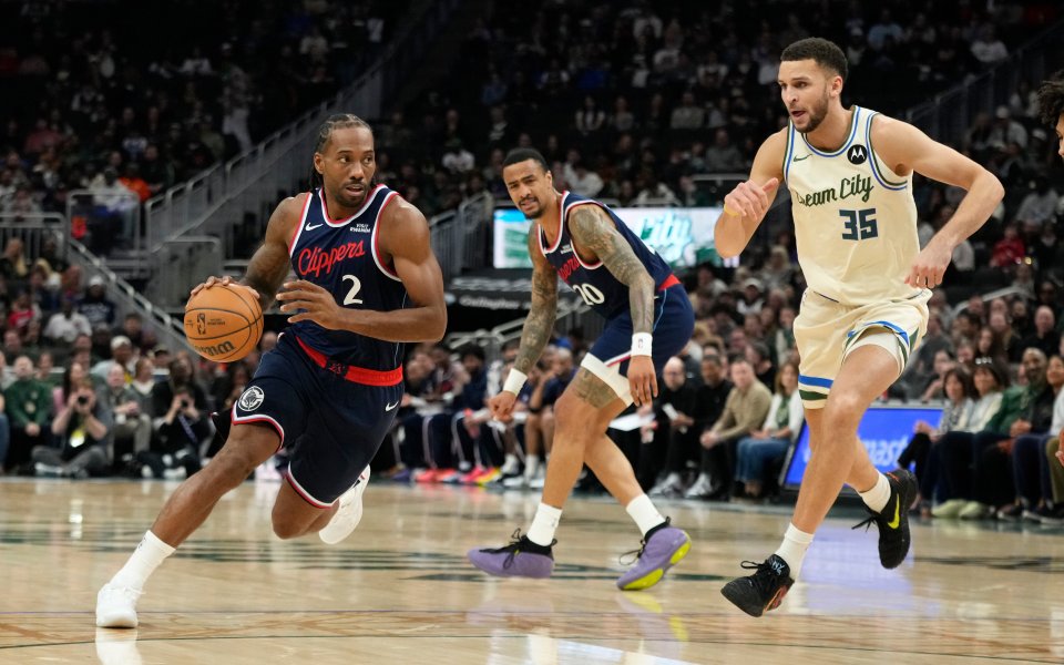 ЛА Клипърс се разправи с осакатения Милуоки за пета поредна победа