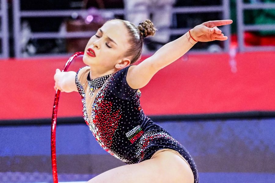 <p>Финалите на отделните уреди на Световната купа по художествена гимнастика.</p>