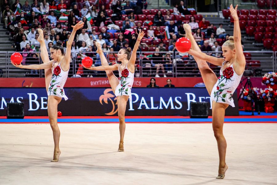 <p>Финалите на отделните уреди на Световната купа по художествена гимнастика.</p>