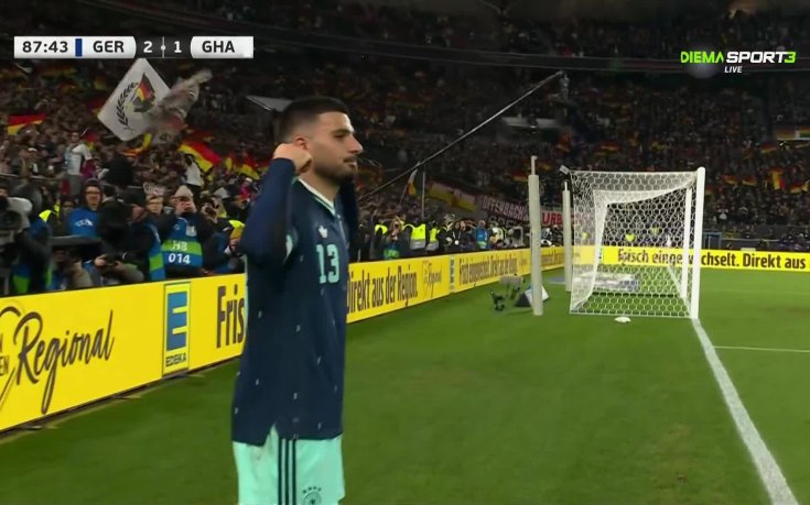 Ундав донесе късен успех на Германия срещу Гана (видео)