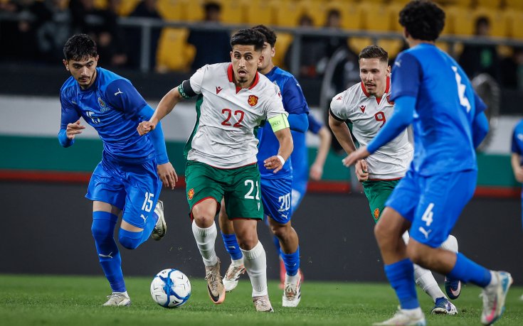 В СНИМКИ: България U21 - Азербайджан U21