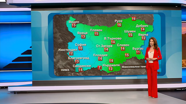 Прогноза за времето | Обедна емисия | 31 апр. 2026