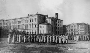 Кадър от София от 1912 г.