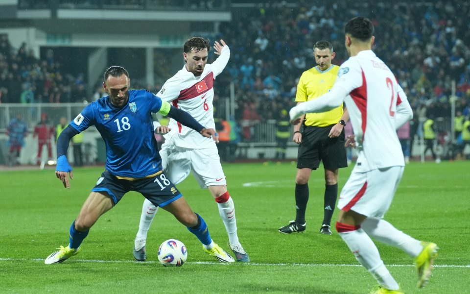 Обвиниха капитана на Косово, че e продал мача с Турция