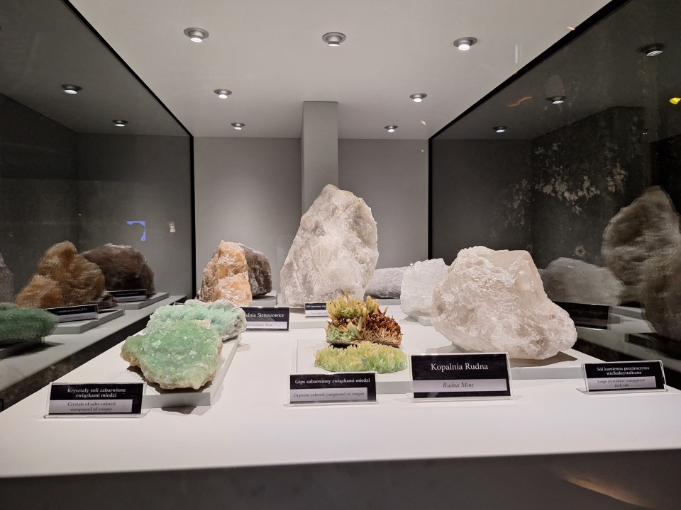 <p>Солната мина Величка край Краков, действала от XIII в. до 1996 г. , е уникален подземен град от сол в списъка на ЮНЕСКО. С над 300 км тунели и изящни параклиси , тя днес е прочута туристическа дестинация и лечебен санаториум.</p>