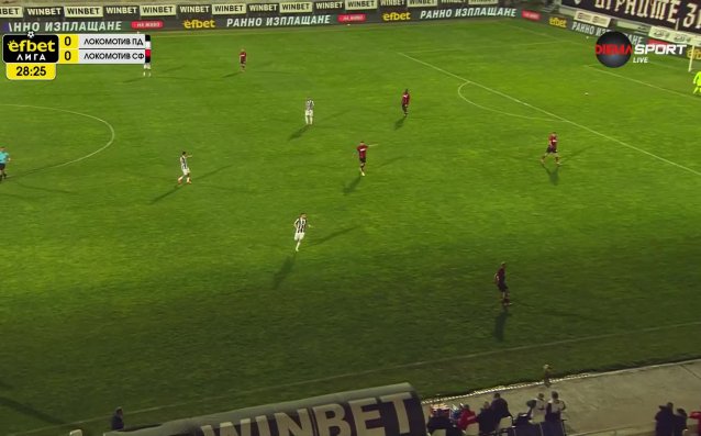 Греда и сериозен пропуск на Локо Пд срещу Локо Сф (видео)