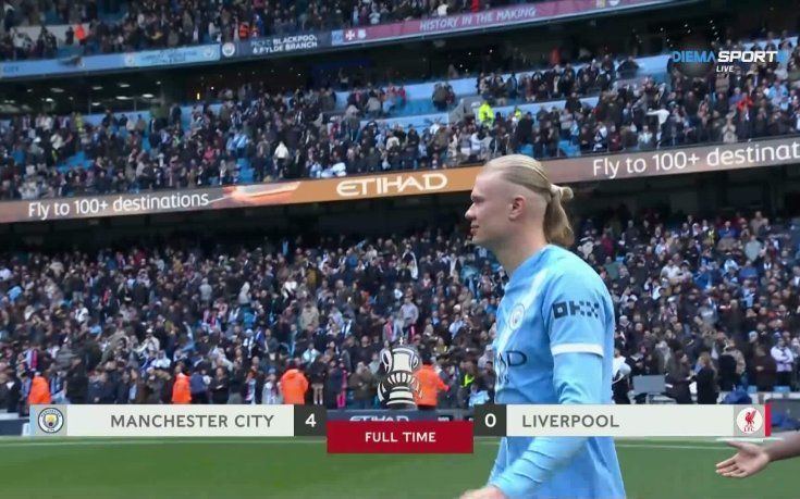 Манчестър Сити - Ливърпул 4:0 /репортаж/