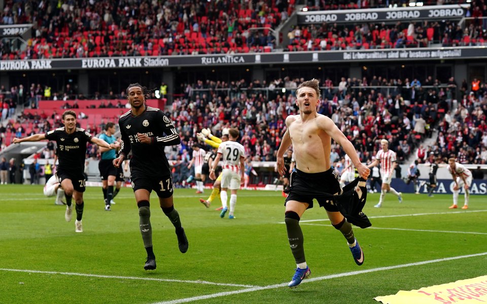 Младежите на Байерн донесоха феноменален обрат в 99-ата минута, баварците стигнаха кота 