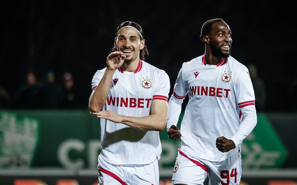 ЦСКА заби три шамара на Берое, топ 4 изглежда ясен